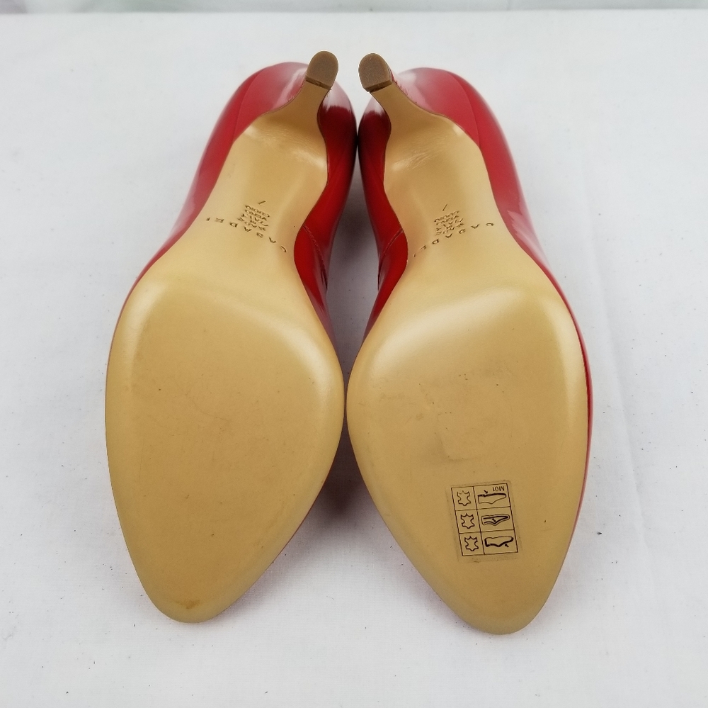 Casadei Red Patent Leather Pumps  Heels size 37 M - Picture 6 of 8